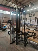 Équipement de musculation multifonctionnel Cheongar Commercial, machine à câbles à quatre stations en acier métallique pour l'entraînement musculaire