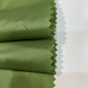 ultralight ribstop double side silicone coated recycled nylon fabric