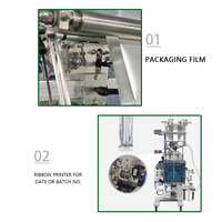 Machine à emballer les sachets de poudre Masala de sel de sucre de 5g 10g 20g