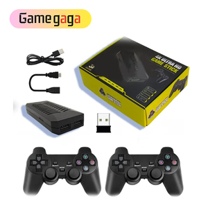 Console de jeu TV HD 4K M16 avec <span class=keywords><strong>manette</strong></span> sans fil, prise en charge de la carte TF 64 Go/128 Go, plus de 10 000 jeux rétro - Product Image 2