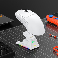 ATTACK SHARK X1 Mouse Gaming Tri-mode Sensor PAW3395 PRO hingga 40000DPI Mouse Gaming Nirkabel 2.4G