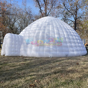 Carpa inflable gigante para exteriores, tipo iglú con luces LED, domo inflable para fiestas y eventos. - Product Image 6