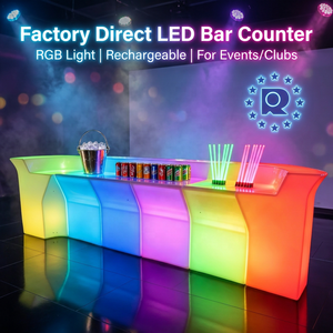 Table lumineuse LED illuminée Mobilier <span class=keywords><strong>de</strong></span> <span class=keywords><strong>bar</strong></span> Night Club <span class=keywords><strong>Bar</strong></span> Comptoir Led Light <span class=keywords><strong>Bar</strong></span> Comptoir <span class=keywords><strong>Chaise</strong></span> - Product Image 1