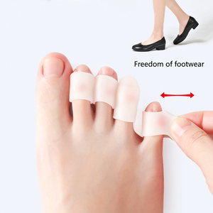 YNBG Masseur tubulaire souple pour mains et pieds avec gel de silice, aide à l'exercice des orteils et du pouce, protection des doigts et des orteils pour une utilisation en toutes saisons - Product Image 2