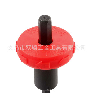 Motor Starter Red Plastic Handle With Hex Shaft For Lawnmower Engine Adapter - Product Image 3