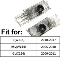 LED-Türwarnleuchte Logo-Projektor Willkommenslicht für R W215 ML W164 GL X164 R300 R350 ML300 ML350 ML63