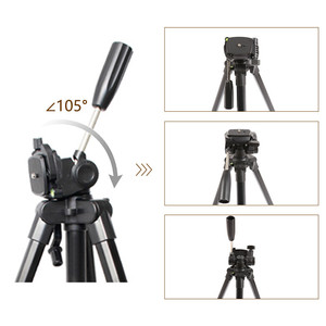 Trépied en aluminium haute stabilité, hauteur réglable pour la photographie de paysages et de la faune - Product Image 4