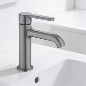 Robinet de lavabo moderne monocommande finition chromée <span class=keywords><strong>Nobili</strong></span> Acquerelli, fabrication italienne, avec cartouche en céramique - Product Image 5