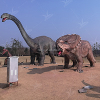 Fabricant professionnel de modèles de dinosaures animatroniques pour le projet de parc d'aventure jurassique