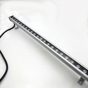 Ngoài trời RGBW đúc nhôm IP67 không thấm nước <span class=keywords><strong>DMX</strong></span> tuyến tính dẫn ánh sáng Tường máy giặt cho cảnh quan - Product Image 1