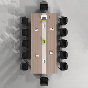 Mesa <span class=keywords><strong>de</strong></span> Conferencia Modular Comercial con Caja <span class=keywords><strong>de</strong></span> Cables Oculta, <span class=keywords><strong>Puerto</strong></span> <span class=keywords><strong>de</strong></span> Datos, MDF, Mesa <span class=keywords><strong>de</strong></span> Reuniones, <span class=keywords><strong>Centro</strong></span> <span class=keywords><strong>de</strong></span> Capacitación, Moderna - Product Image 4