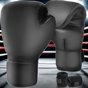 ถุงมือชกมวย MMA แบบกำหนดเอง 8 ออนซ์ ทำจากวัสดุ PU ยืดหยุ่น พิมพ์โลโก้ สำหรับการฝึกซ้อมต่อยกระสอบทรายและการต่อสู้ (สำหรับทุกเพศ) - Product Image 2