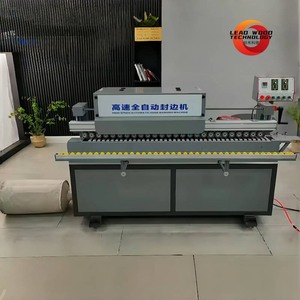 Chuyên nghiệp cạnh dải máy cho chế biến gỗ PVC nhiều lớp bề mặt MDF sản xuất động cơ PLC bao gồm dán làm sạch - Product Image 2