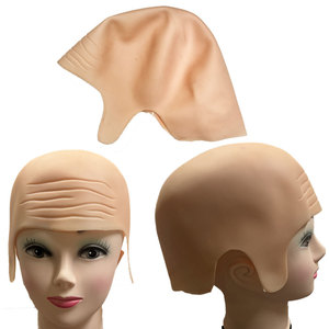 Noir Gris - Bonnet De Perruque Pour Hommes Et Femmes, Bonnet, Chapeau, Amusant, Court, Respirant
