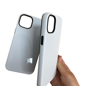 2-en-1 TPU PC Tough 3D Sublimation Blanks <span class=keywords><strong>iPhone</strong></span> 14 Pro Max Película de sublimación personalizada Funda para teléfono Industrias minoristas <span class=keywords><strong>Nuevo</strong></span> usado - Product Image 1