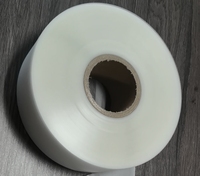 Vente chaude 10cm largeur TPU ruban d'étiquette en silicone en caoutchouc transparent pour étiquette de vêtements