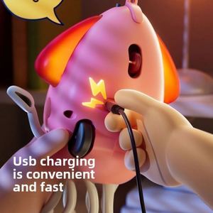 Nuevo Producto: Calamar Eléctrico Recargable Interactivo con Luces y Función de Detección de Música, Juguete - Product Image 2