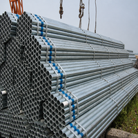 Tube en acier galvanisé de haute qualité A36, tube rond en acier galvanisé S355J2 S355JR St37 S235JR St52 16Mn Q345B 2-20mm 1-12m Z120