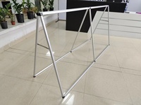 Alüminyum açık PVC bir çerçeve afiş tutucu dahil grafik yatay Pop up bir çerçeve afiş