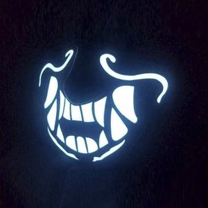 หน้ากากอัคคาลีแบบตอบสนองต่อเสียง, หน้ากากคอสเพลย์เรืองแสง LED แบบตอบสนองต่อเสียง KDA อัคคาลี - Product Image 3