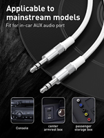 LDNIO LSY82A Chip Audio DAC inti kawat tembaga murni kepadatan tinggi tenun Audio Hi-Fi kabel Data USB untuk terhubung ke speaker