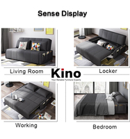 Canapé-lit pliant sur mesure pour projet de chambre d'hôtes de décorateur d'intérieur, commande en gros, directement de l'usine, mobilier de luxe