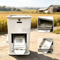 Déstonneuse à grains haute capacité modèle 28 avec chute en acier inoxydable pour la ferme