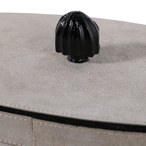 Decorative Suede <b>Box</b> with Lid Modern Storage <b>Box</b> for Bedroom Coffee Table Bathroom <b>Vanity</b> Accent Chic - Product Image 6