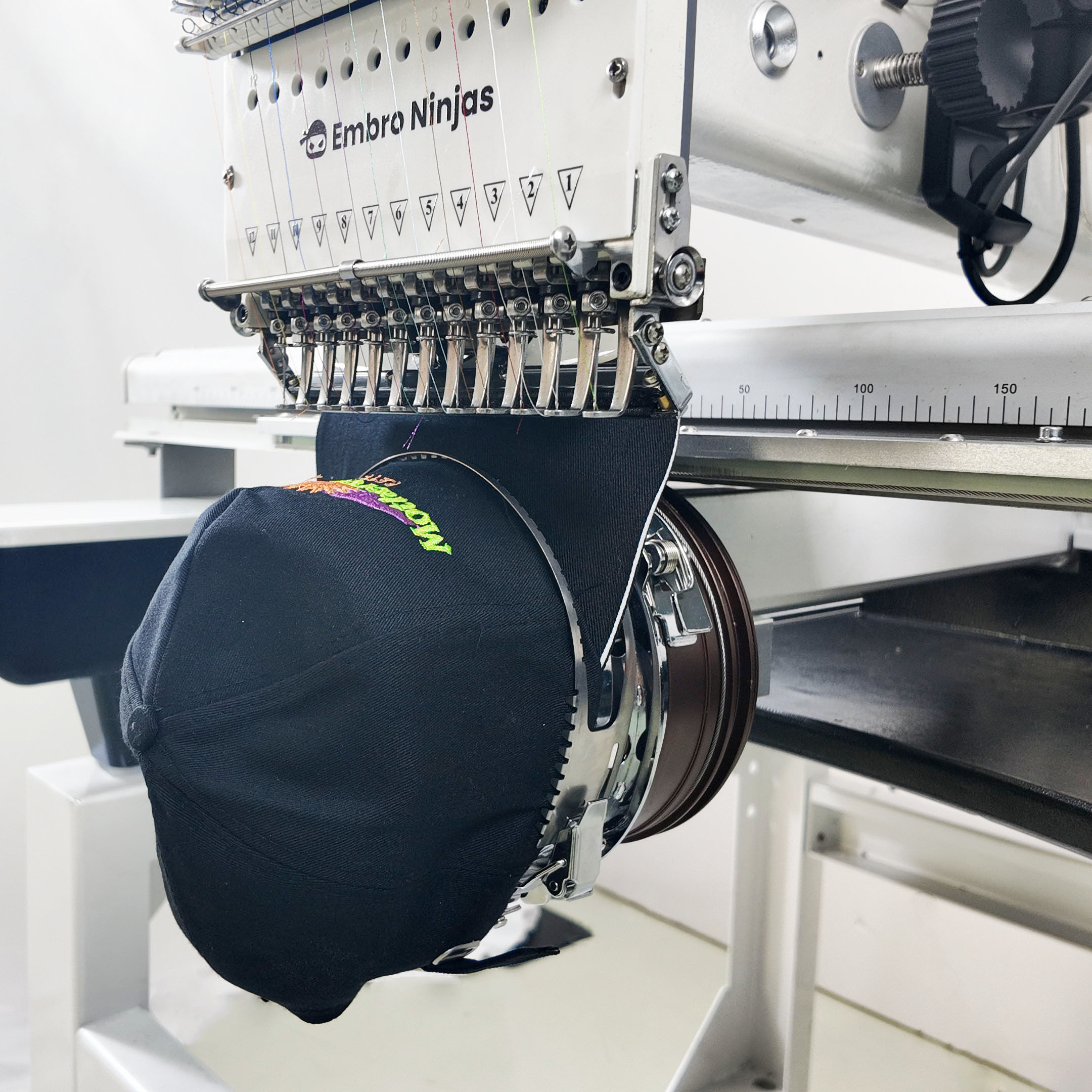 帽子 A MACHINE Embro Ninjas Automatic Commercial 1-Head Cap Embroidery