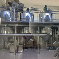 Automatische palmolieproductiemachine 5T/H, palmvruchtenoliepers, oplosmiddelextractiemachine, eetbare olieraffinaderij
