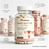 Complément alimentaire pour le soutien des ovaires en marque privée OEM avec Myo-Inositol et méthylfolate pour la fertilité et la qualité des ovules chez la femme, 120 gélules