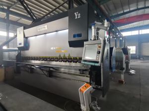 DA69T Dual Servo Motor Control Máquina De Dobra 220T4000mm 8 + 1 Z-axis CNC Sistema Máquina De Dobra - Product Image 2