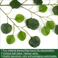 Ranting Daun Eucalyptus Buatan untuk Dekorasi Pernikahan Musim Gugur dan Acara Thanksgiving