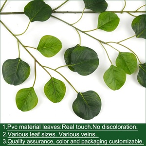 Nhà Máy Bán buôn cây lớn chi nhánh thực tế nhân tạo bạch đàn lá cho trang trí - Product Image 5