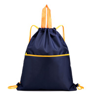 Sacs à dos à cordon personnalisés avec logo GPS, imperméables, promotionnels, en polyester, pour le shopping, la gym, le sport, avec protection RFID antivol et panneau solaire USB