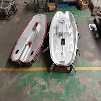 Moule pour bateau en PE rotomoulé OEM Moulage par rotation Fabricant de moules pour planche de surf Moules pour bateau et planche de surf rotomoulés personnalisés