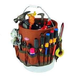 BSCI Factory Garden Organizer <b>Caddy</b> Bucket Garden Barber Bartending Rolling Roll up <b>Tool</b> Bag Heavy Duty - Product Image 1