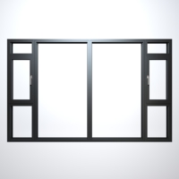 Ventana Abatible de Aluminio con Doble Acristalamiento, Aislamiento Térmico, Insonorización y Fácil Limpieza para Comedor