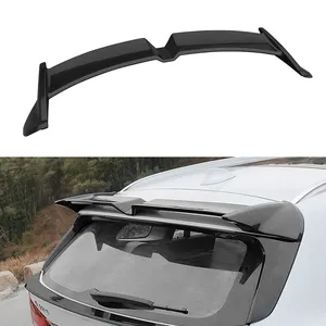 For BMW X1 F48 2016-2021 Red Black ABS Front Bumper Lip Spoiler