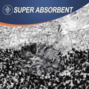 <span class=keywords><strong>Tapis</strong></span> <span class=keywords><strong>de</strong></span> <span class=keywords><strong>bain</strong></span> en microfibre absorbant extra doux, support en caoutchouc, séchage rapide, lavable en machine, <span class=keywords><strong>tapis</strong></span> <span class=keywords><strong>de</strong></span> salle <span class=keywords><strong>de</strong></span> <span class=keywords><strong>bain</strong></span> - Product Image 6