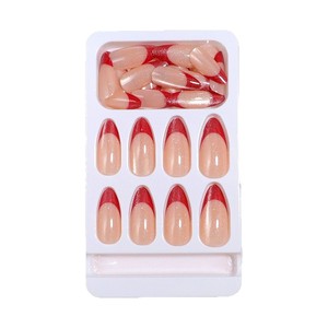 24 <span class=keywords><strong>Uñas</strong></span> Postizas de Cristal Estilo Ojo de Gato Francés, Estilo Europeo-Americano, Removibles para Mujer, Lujo Ligero, Alta Calidad - Product Image 5