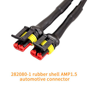 Kunden spezifisches <span class=keywords><strong>AMP</strong></span> 1.5 2p Automotive Water proof <span class=keywords><strong>Connector</strong></span> Stecker Buchse Anschluss kabel - Product Image 2