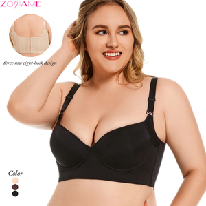 2025 recién llegado de alta calidad de talla grande ligero con aros ajustable Push-Up <span class=keywords><strong>sujetador</strong></span> moldeador <span class=keywords><strong>sin</strong></span> <span class=keywords><strong>tirantes</strong></span> para mujer - Product Image 1