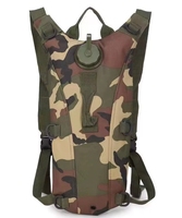 Sac à dos tactique d'hydratation pour la randonnée et le camping de 3 L avec poche à eau en TPU pour les voyages