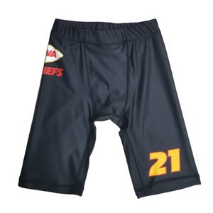Maillots de football personnalisés 7 sur 7 shorts de football 7v7 à compression - Product Image 1