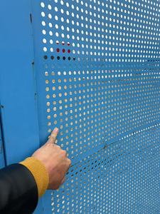 Lỗ trang trí loa lưới thép không gỉ hình ảnh khắc sắt tăng cường quá trình khắc hóa học để trang trí OEM mô hình 010 - Product Image 2