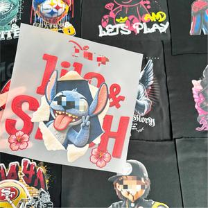 Autocollant personnalisé en silicone 3D pour transfert <span class=keywords><strong>de</strong></span> chaleur, logo <span class=keywords><strong>de</strong></span> marque pour vêtements, maillot, imperméable, faux fil, transfert DTF - Product Image 2