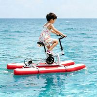 Vélo aquatique à ponton plat pour enfants, cadre en aluminium à faible résistance, pliable, vente en gros, directement de l'usine en Chine, Lumark