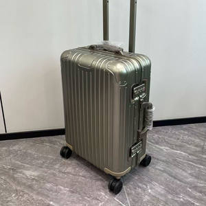 Valigia Originale Tedesca in Lega di Alluminio e Magnesio, Trolley Unisex da 20 Pollici per Viaggi, con Serratura Universale - Product Image 4