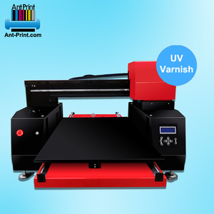 Colorful metal business card uv printer machine on aluminium dx9 inkjet uv flat bed printer metal UV logo color printer on metal